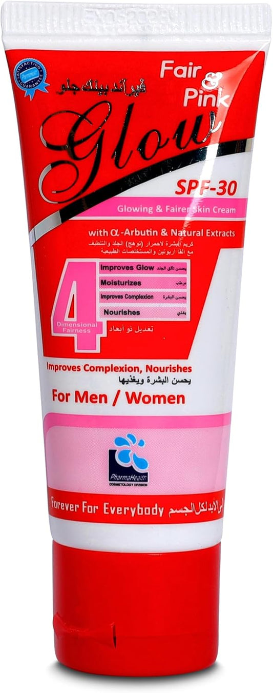 Fair and Pink Glow SPF 30 Skin Glow, Skincare Cream